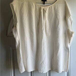 ESCADA Silk Blouse Top Size 46 (XL) Sleeveless Womens